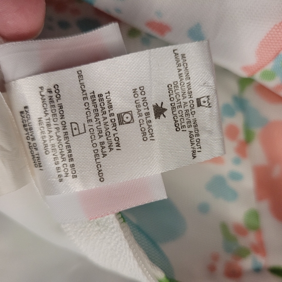 La Princess Girls Pretty Floral Dress Sz 6 - Picture 11 of 11